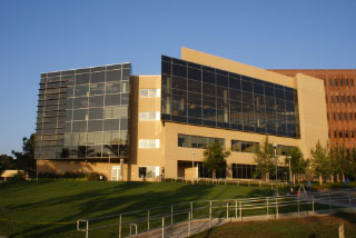 Library Exterior, Parking Lot side